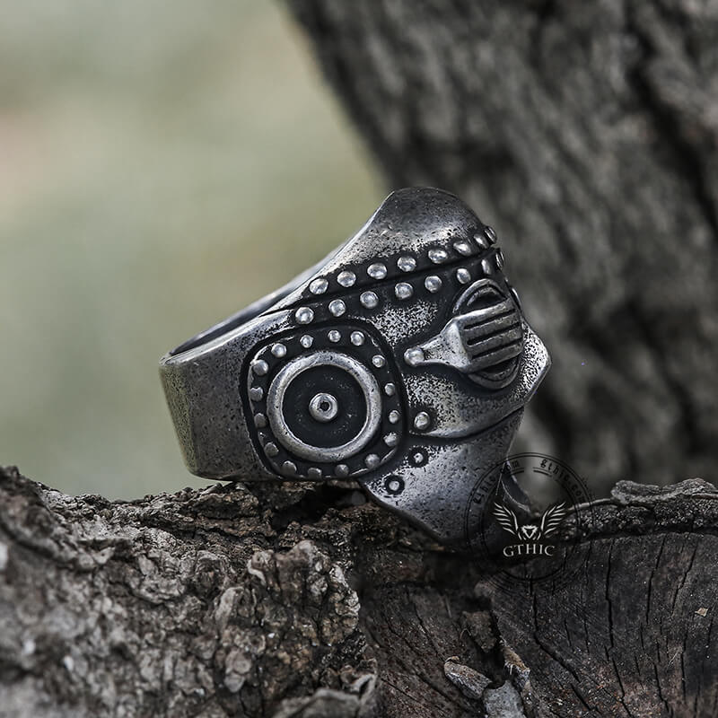Slipknot Sid Wilson Mask Stainless Steel Ring