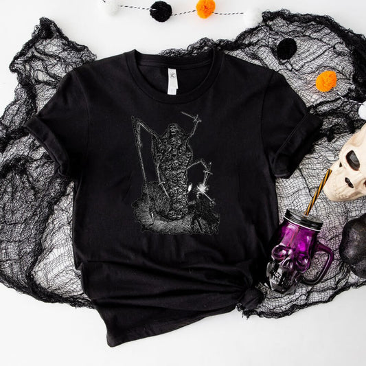 Soul Wyrm Dark Fantasy Short Sleeve T-shirt