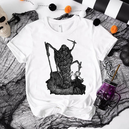 Soul Wyrm Dark Fantasy Short Sleeve T-shirt