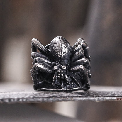 Spider Stainless Steel Animal Ring