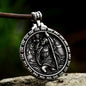 St. Christopher Guide Us Stainless Steel Pendant