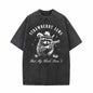 Strawberry Jams Gunner Raccoon Print T-shirt
