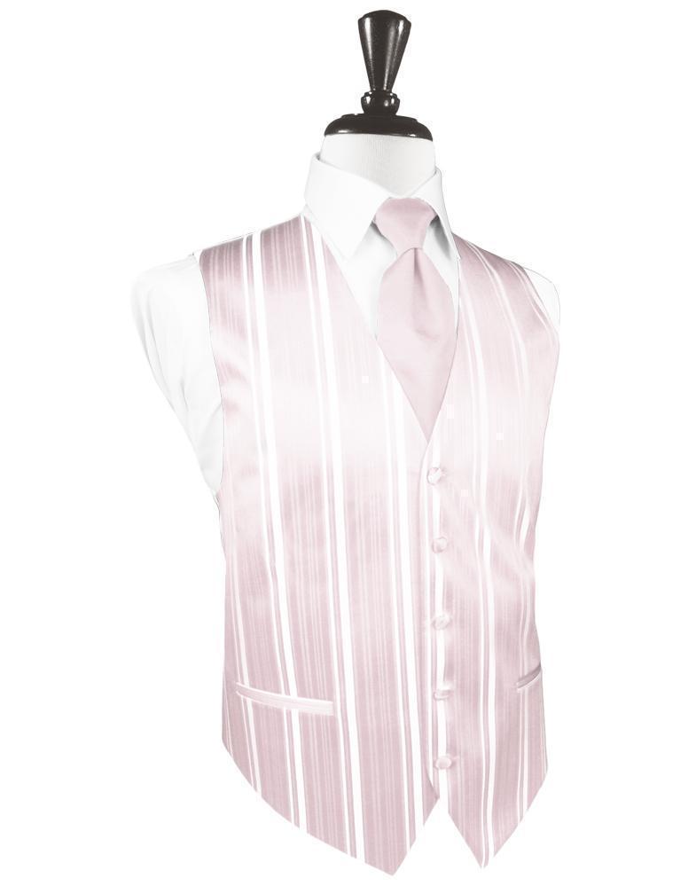 Striped Satin Tuxedo Vest 5