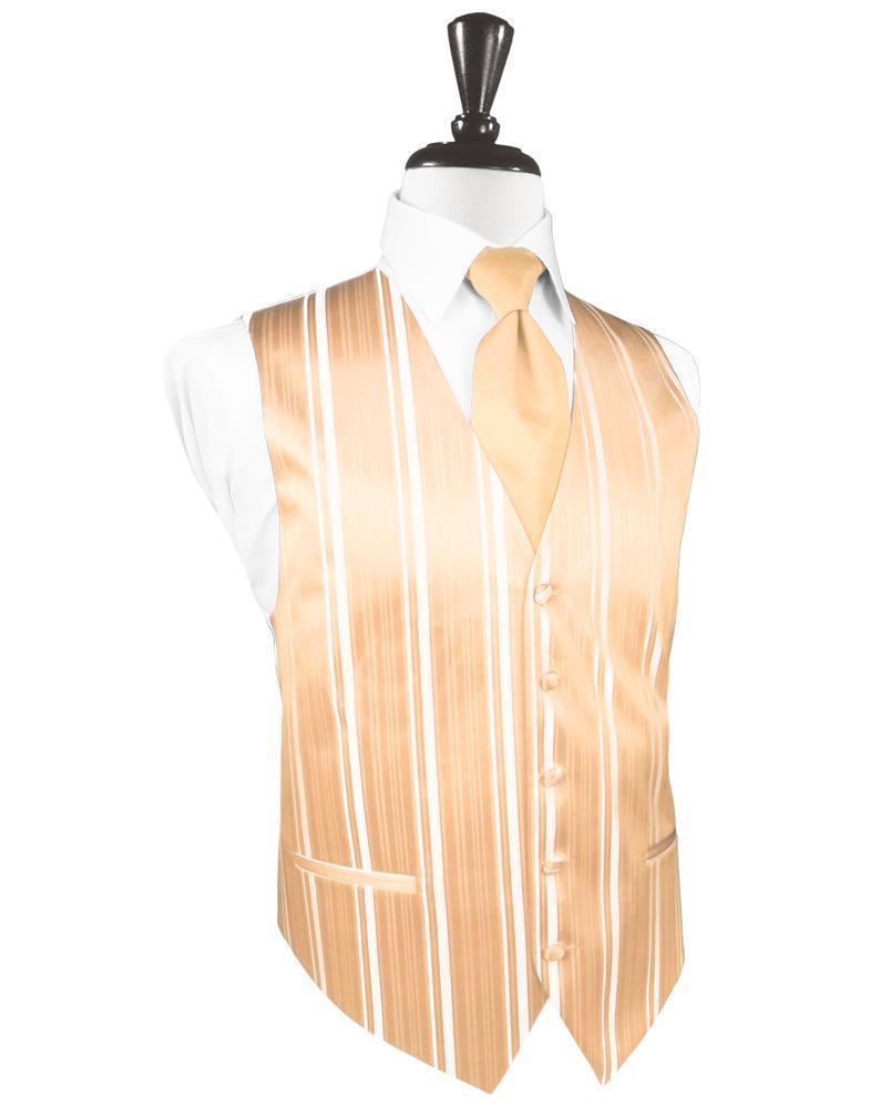 Striped Satin Tuxedo Vest 8