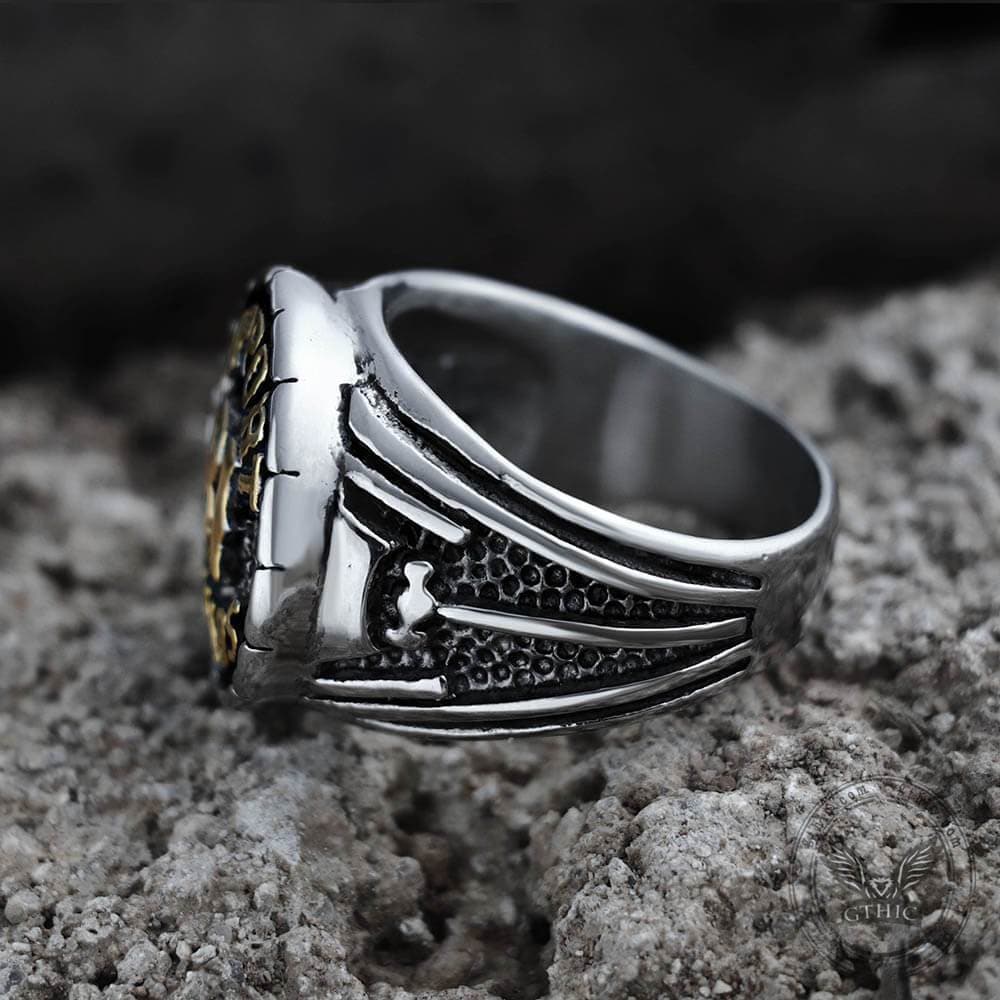 Support 81 Nomads Stainless Steel Ring