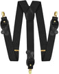 Vittorio Farina Men's Convertible Suspender in Gift Box: 70% Polyester & 30% Elastomer
