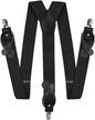 Vittorio Farina Men's Convertible Suspender in Gift Box: 70% Polyester & 30% Elastomer