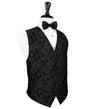 Tapestry Silk Tuxedo Vest