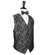 Tapestry Silk Tuxedo Vest