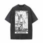 Tarot Card The Magician Vintage Washed T-shirt
