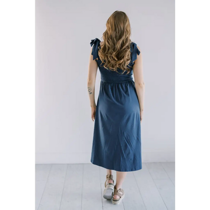 The Day Dress in Navy