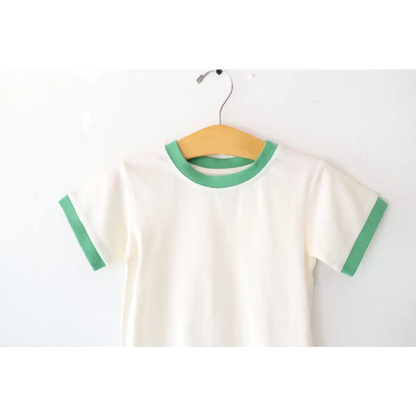 The Everyday Ringer Tee in Green