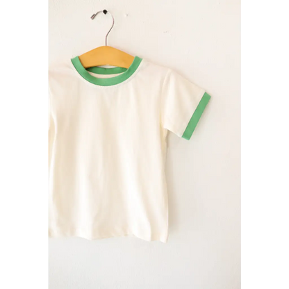 The Everyday Ringer Tee in Green