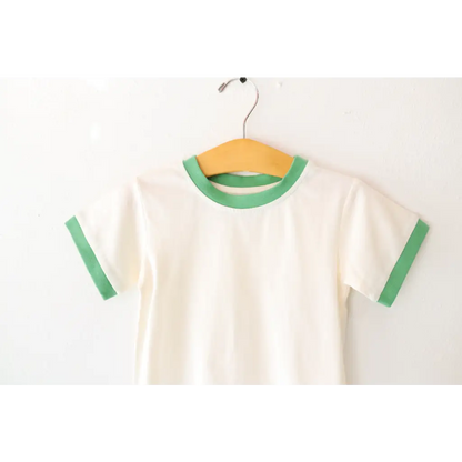 The Everyday Ringer Tee in Green