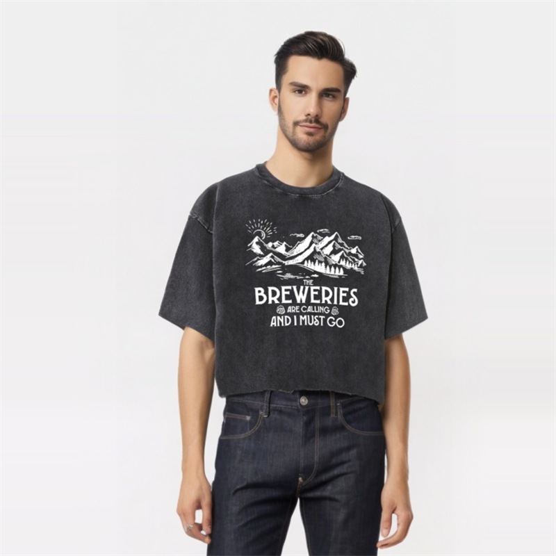 The Breweries Are Calling And I Must Go Short Sleeve T-shirt