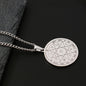 The Key of Solomon Pentacle of Jupiter Stainless Steel Necklace
