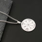 The Key of Solomon Pentacle of Jupiter Stainless Steel Necklace