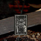 The Lovers Tarot Card Stainless Steel Necklace