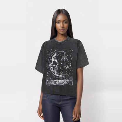 The Moon Gothic Skull T-shirt