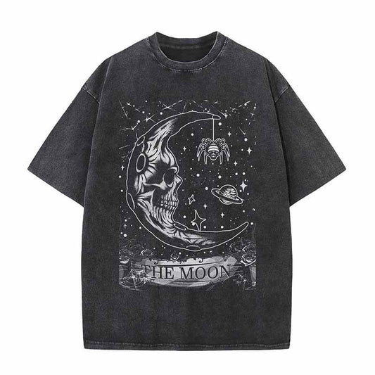 The Moon Gothic Skull T-shirt