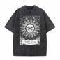 The Sun Print Gothic Skull T-shirt