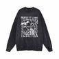 There It Goes My Last Flying Bat And Skull Sweatshirt