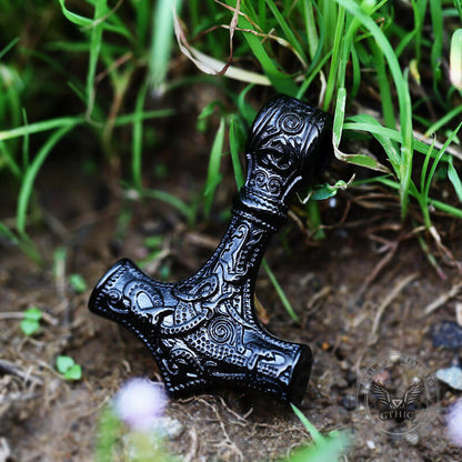 Thor’s Hammer Stainless Steel Pendant