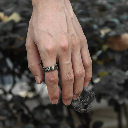 Till Death Do Us Part Stainless Steel Ring