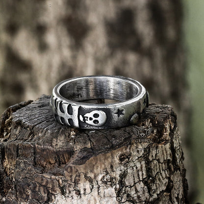 Till Death Do Us Part Stainless Steel Ring