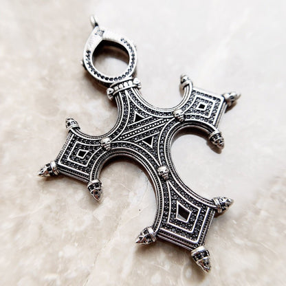 Traditional Symbolism Cross Gothic Pendant