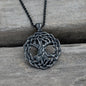 Tree Of Life Yggdrasil Stainless Steel Viking Pendant