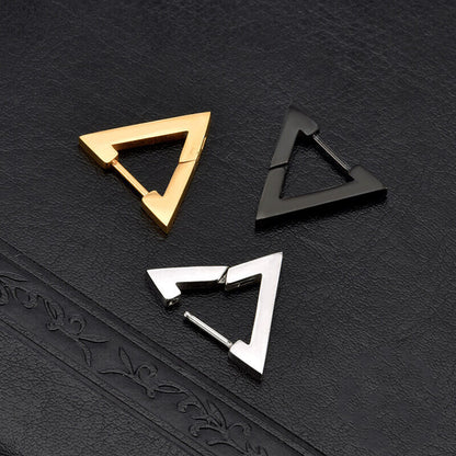 Triangle Stainless Steel Geometric Earrings