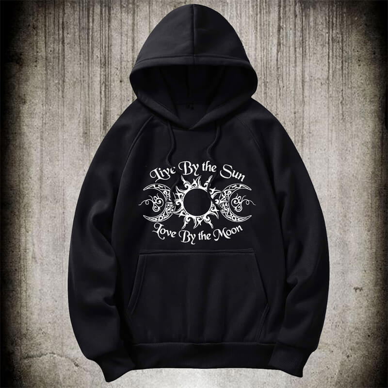 Triple Moon Goddess Witch Hoodie