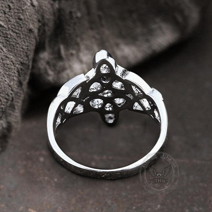 Triquetra Irish Celtics Stainless Steel Viking Ring