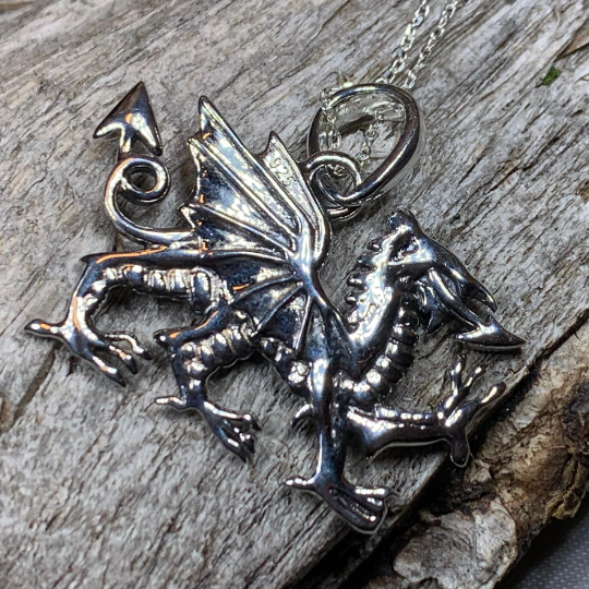Welsh Dragon Necklace