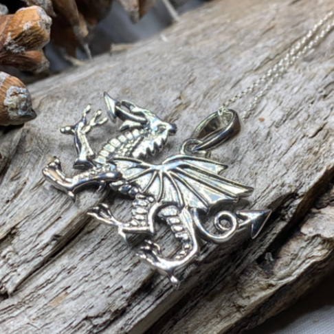Welsh Dragon Necklace