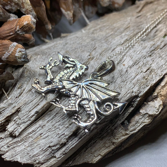 Welsh Dragon Necklace
