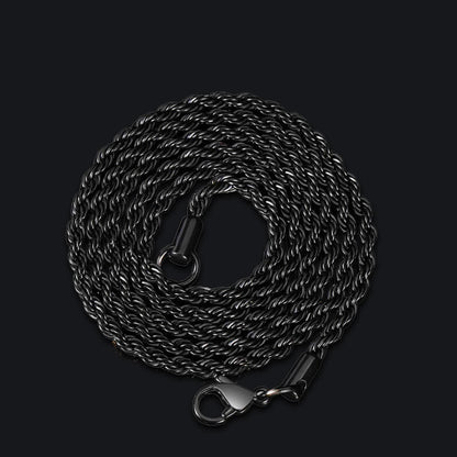 Twist Stainless Steel Chain