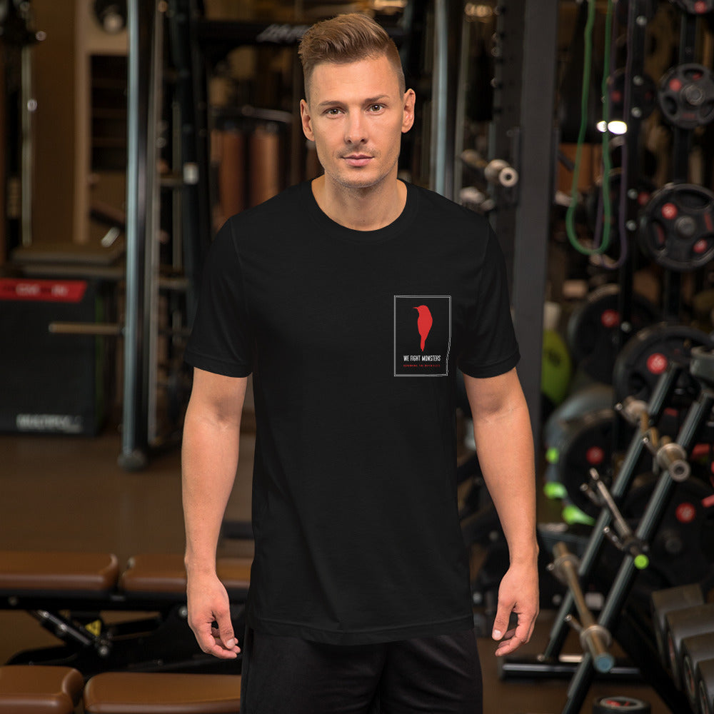 Comfortable in Darkness // We Fight Monsters Tee