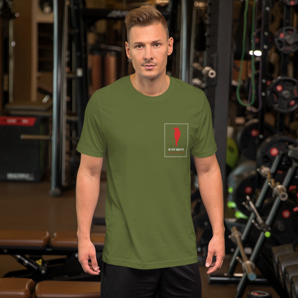 Comfortable in Darkness // We Fight Monsters Tee