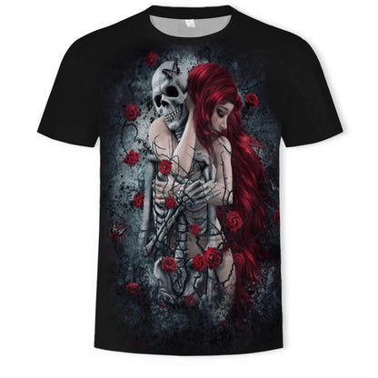 Until My Last Breath Polyester Goth T-Shirt