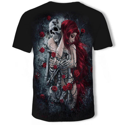 Until My Last Breath Polyester Goth T-Shirt