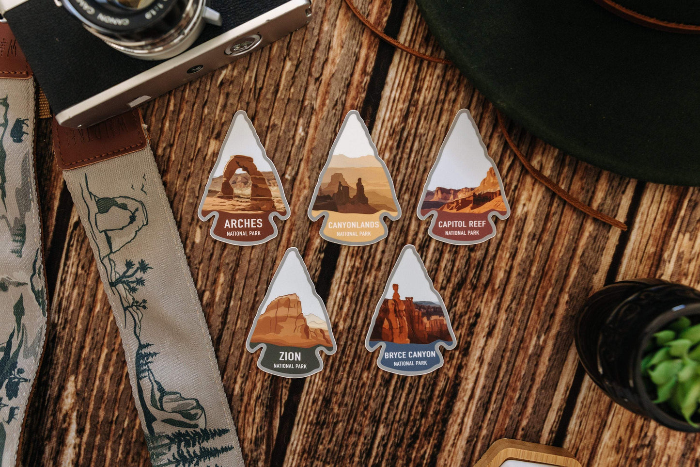 National Park Stickers