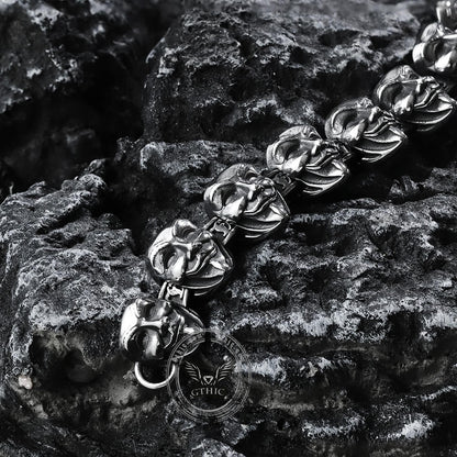 V for Vendetta Mask Stainless Steel Bracelet