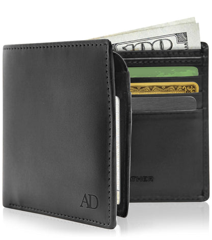 Vegan Leather Bifold Wallet