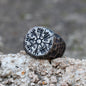 Vegvisir Magic Compass Stainless Steel Viking Ring