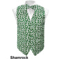 Vittorio Farina Men's Shamrock Vest, Necktie, Bow Tie and Pocket Square Set