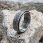 Viking Celtic Knot Stainless Steel Spinner Ring