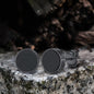 Viking Runes Stainless Steel Stud Earrings