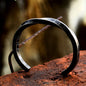 Viking Runes Twist Cuff Stainless Steel Bracelet